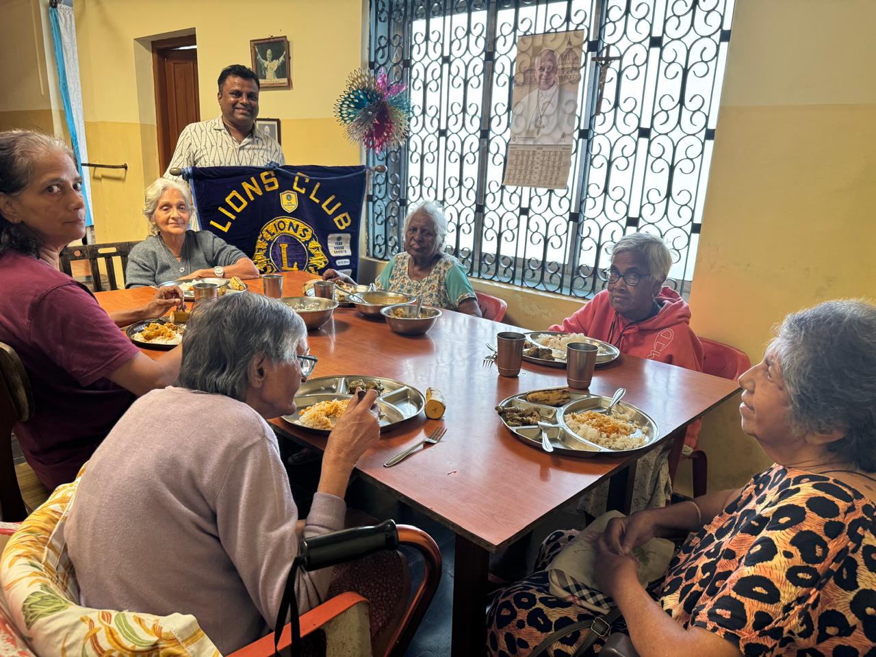 2.	Special lunch for senior citizens at La Santa Magrida Old Age Home, Old Goa, on Saturday, 3rd January 2026.