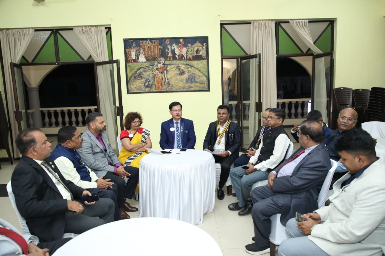 DG visit and 41st Charter Nite held at the Old Goa residency