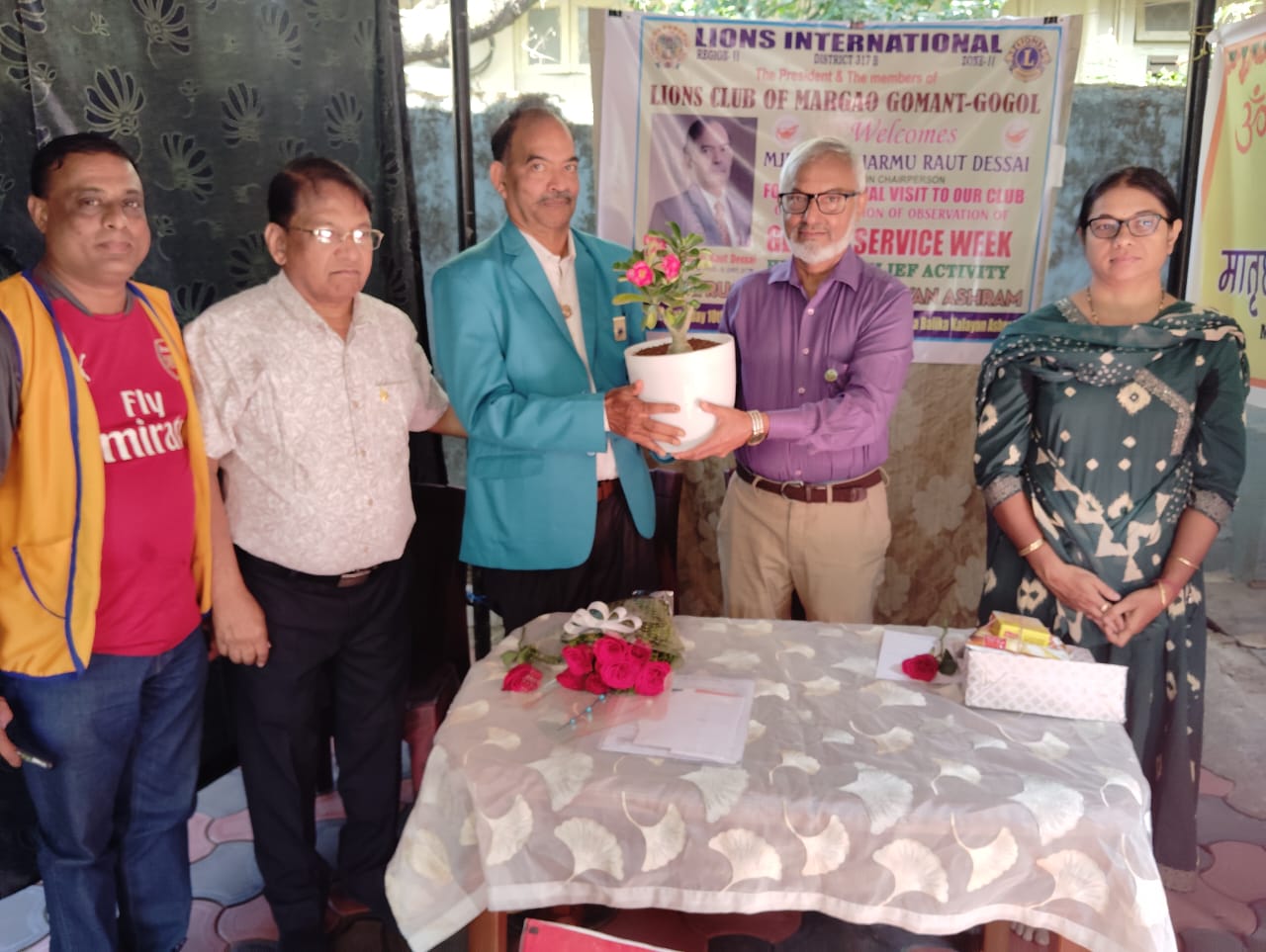  Region Chairperson official visit to the club