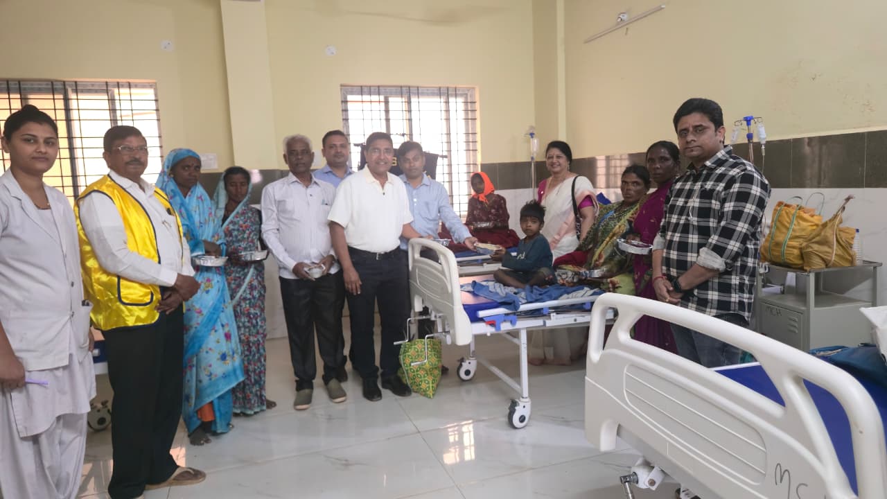 HungerRelief Activity by LC KHANAPUR during International Hunger Relief Week Programme