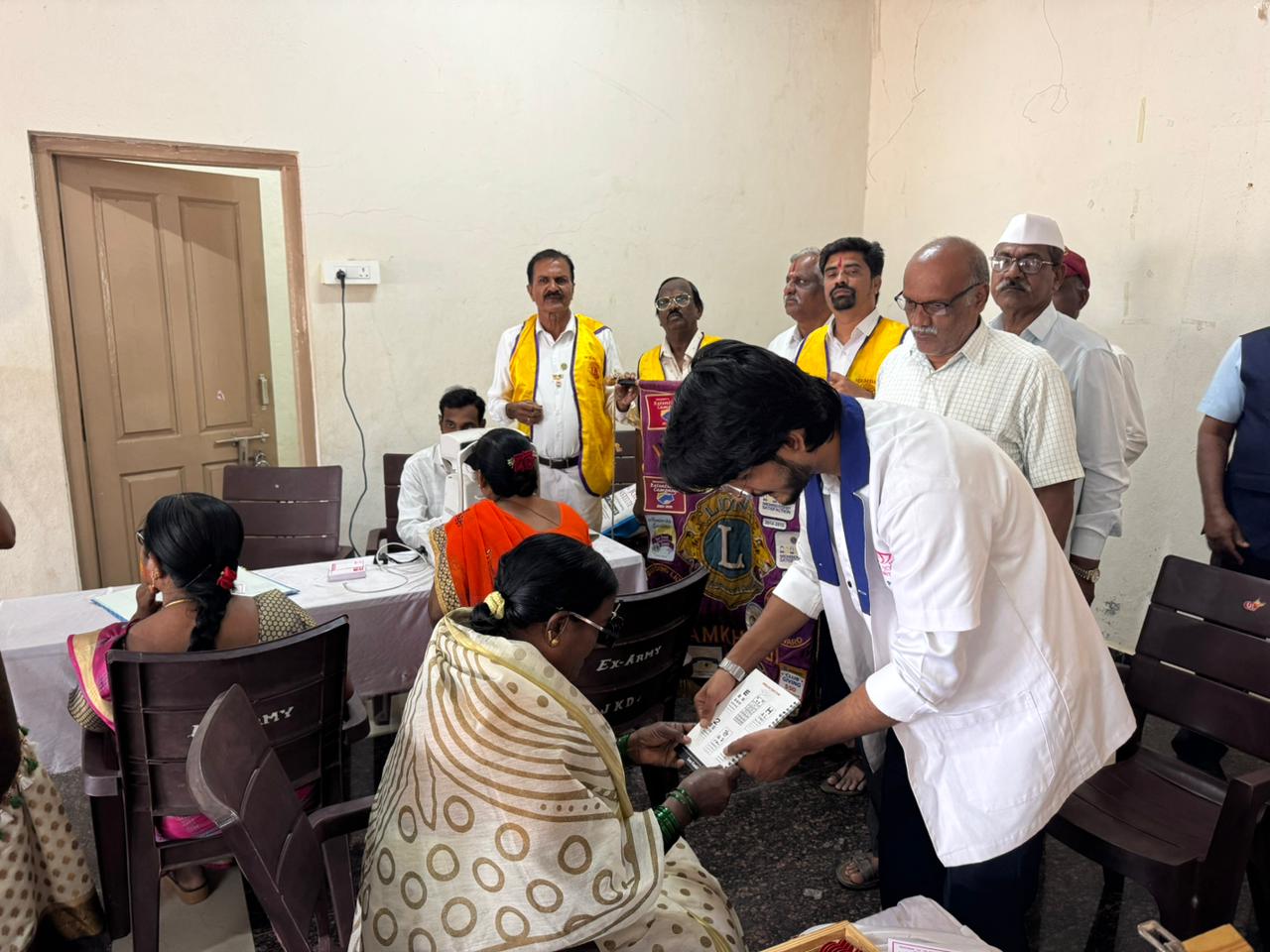 For ex-servicemen As part of Republic Day Free eye check up camp (FREE EVE TESTING CAMP).