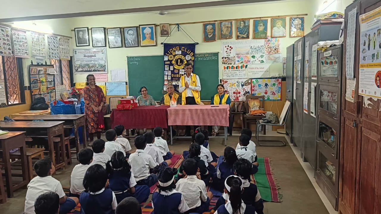 Donation of Shoes & Socks to Needy Students