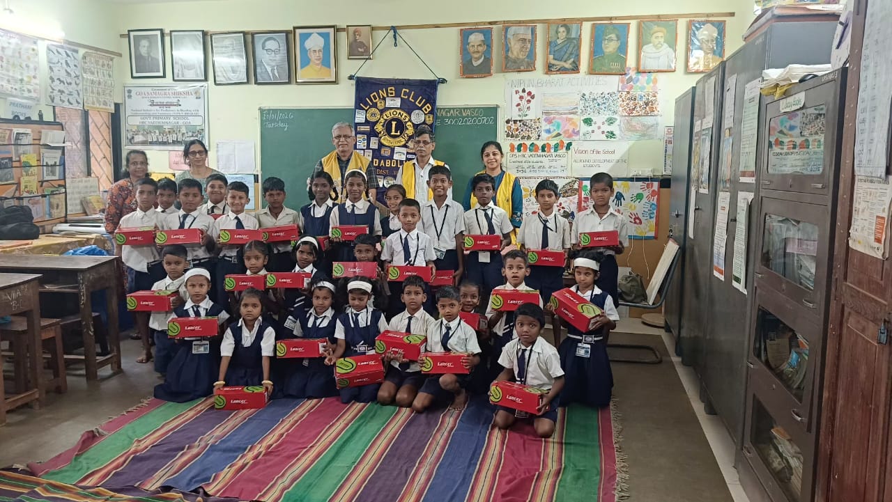 Donation of Shoes & Socks to Needy Students