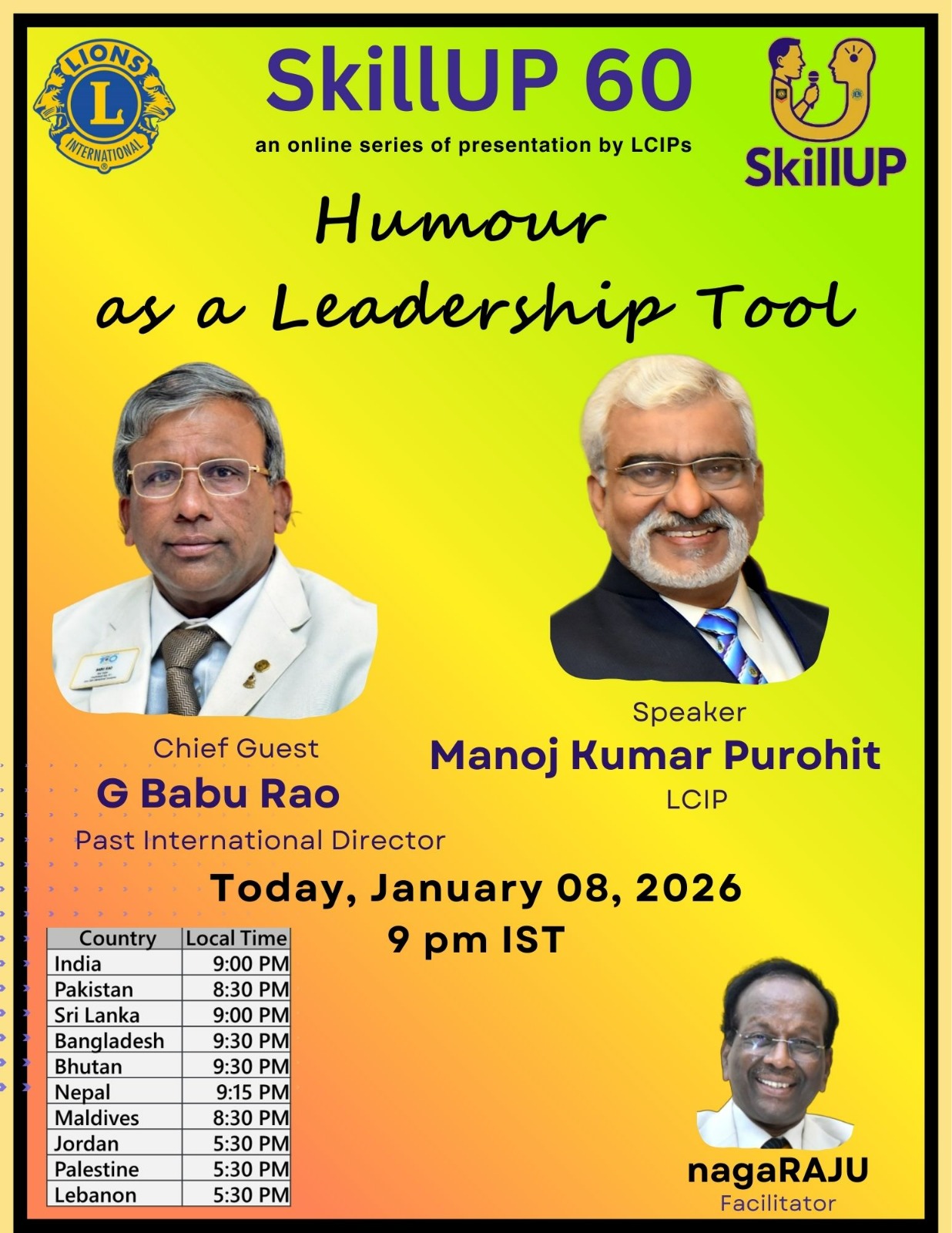 Topic: Humour as a Leadership Tool