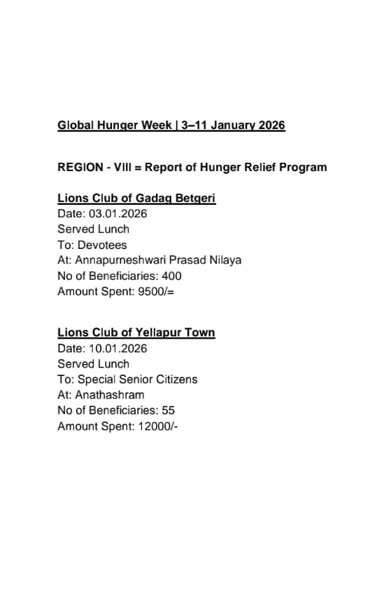 Region-7 Hunger Report
