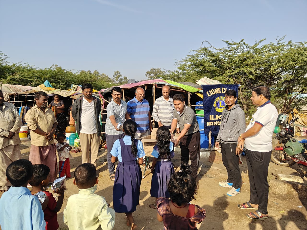 ATTENDED JANEVERY 3 ANNADASOHA PROGRAME AT ILKAL.  