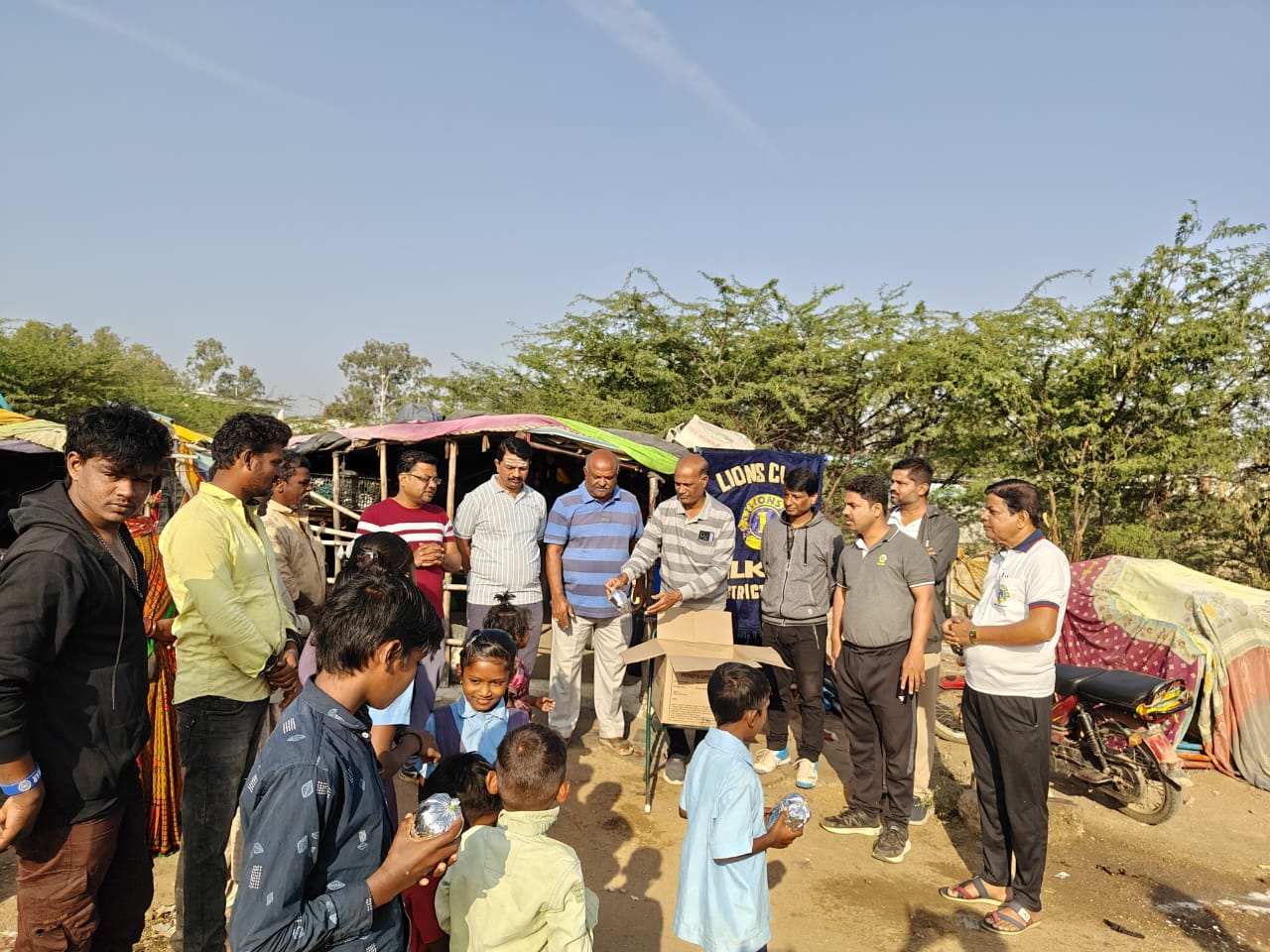 ATTENDED JANEVERY 3 ANNADASOHA PROGRAME AT ILKAL.  