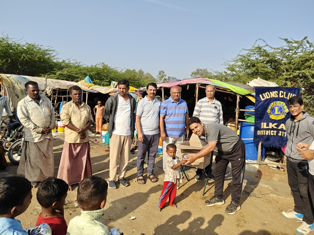 ATTENDED JANEVERY 3 ANNADASOHA PROGRAME AT ILKAL.  