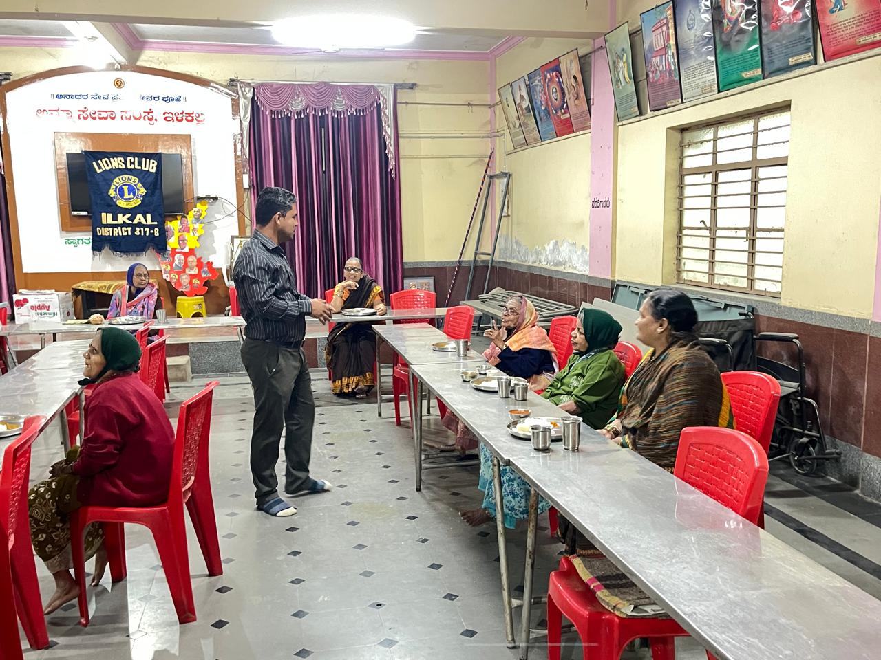 ATTENDED JANEVERY 9 ANNADASOHA PROGRAME AT ILKAL.  