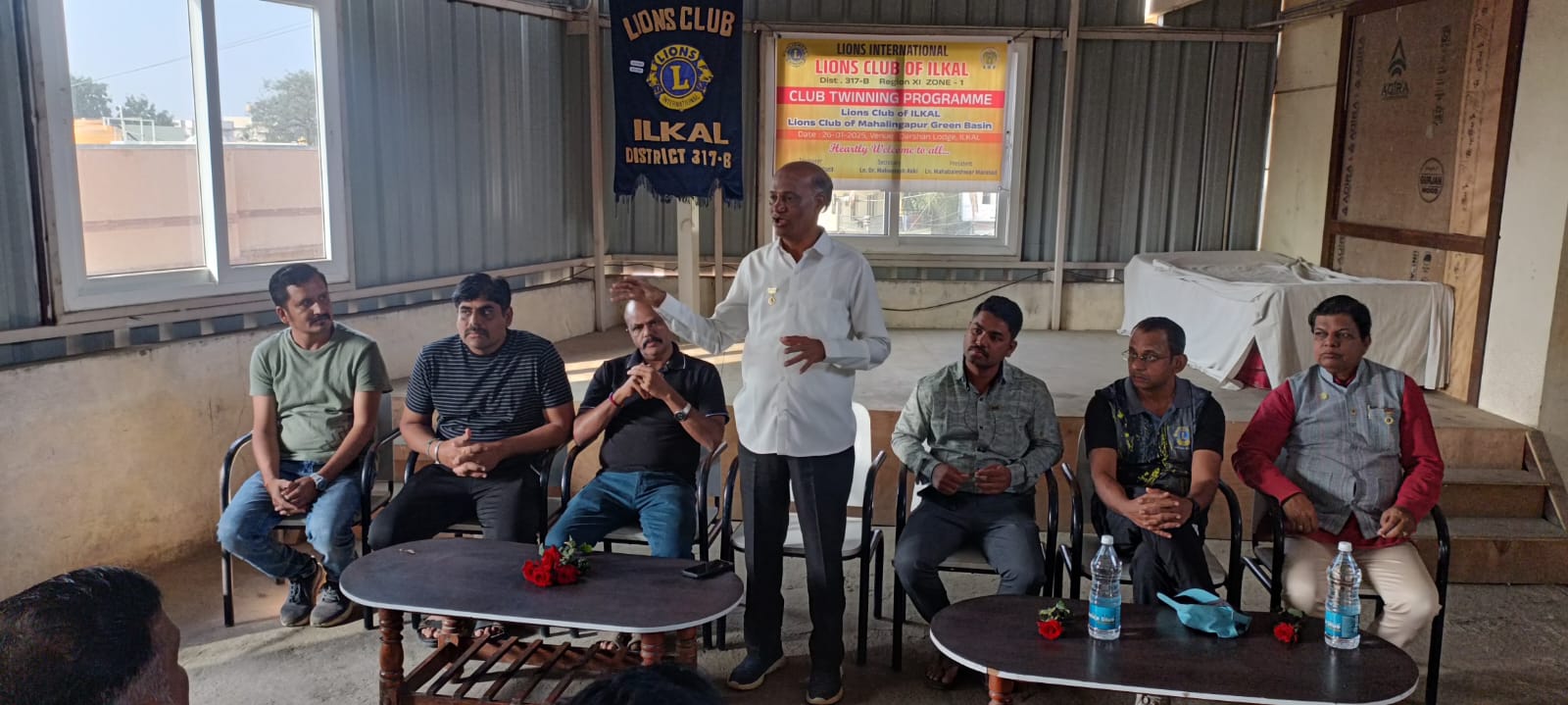 Club Twinning with Ilkal and Mahalingapur club.