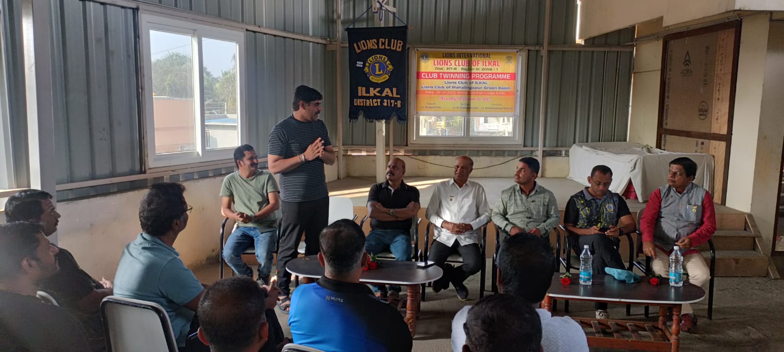 Club Twinning with Ilkal and Mahalingapur club.