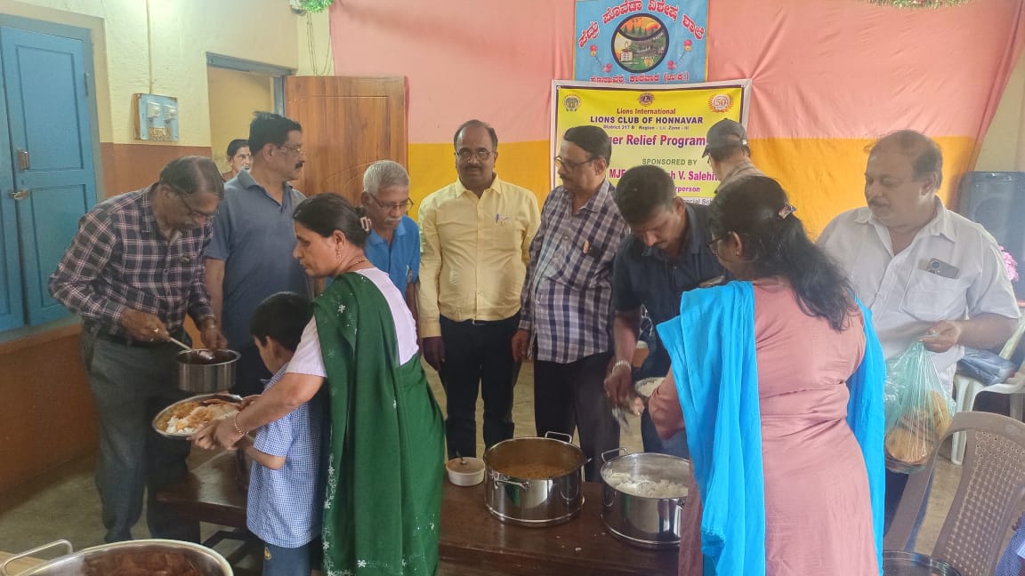 reliving the Hunger at Pedru Povada School Honavar