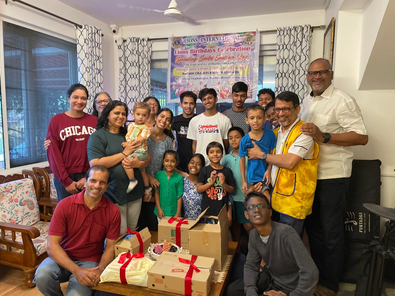 Monthly region activity