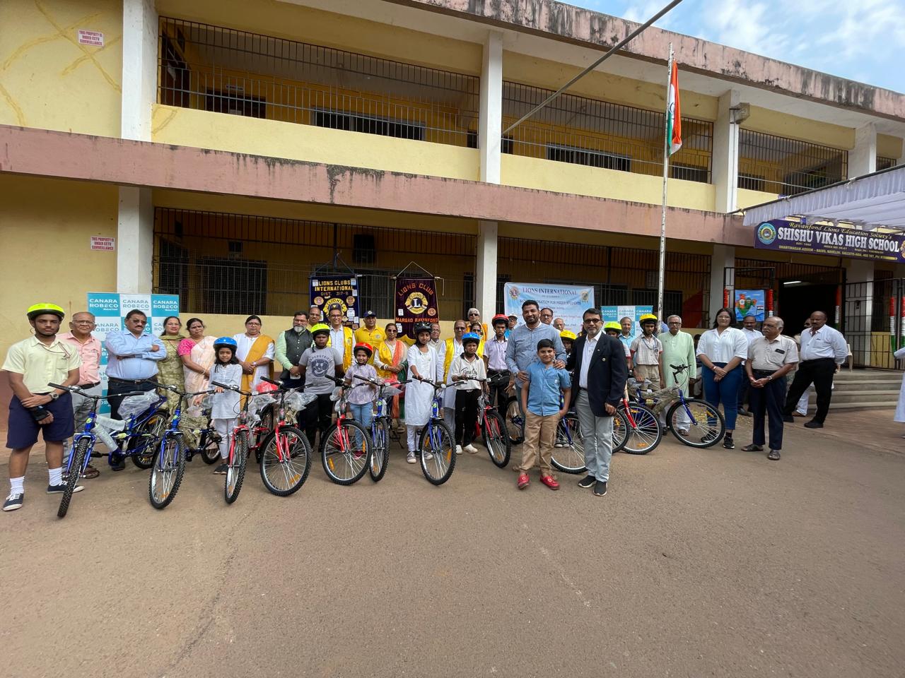 Bicycles Distribution for the needy students