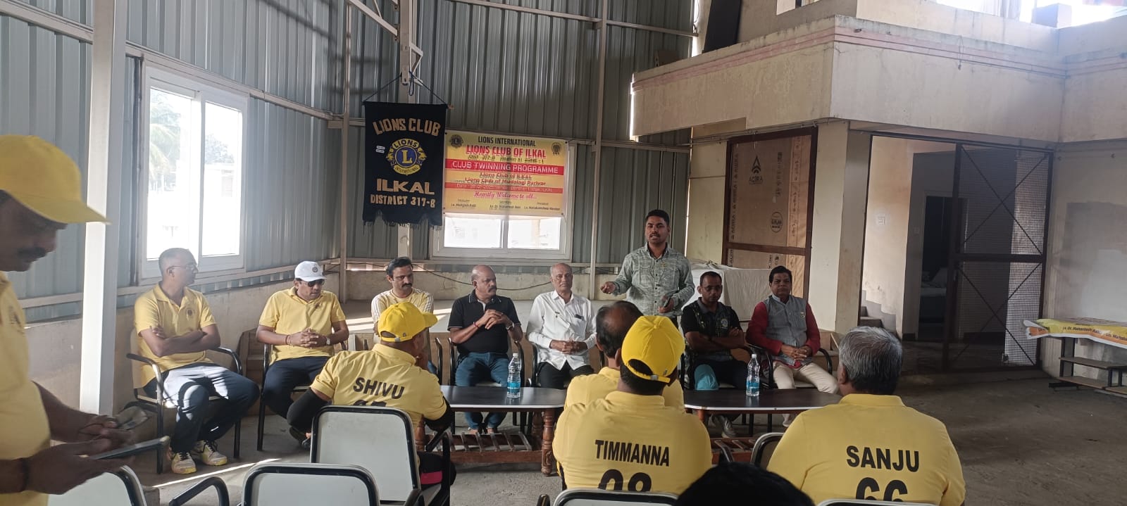 CLUB TWINNING PROGRAM WITH MUDALAGI PARIWAR.