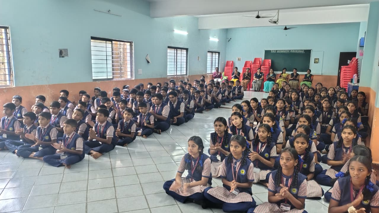 "MUSHAK ROBOTIC 2025" PROGRAM ON ROBOTIC PROJECT COMPETITION WAS ORGANIZED IN JANATA VIDYALAYA HIGH SCHOOL MURDESHWAR