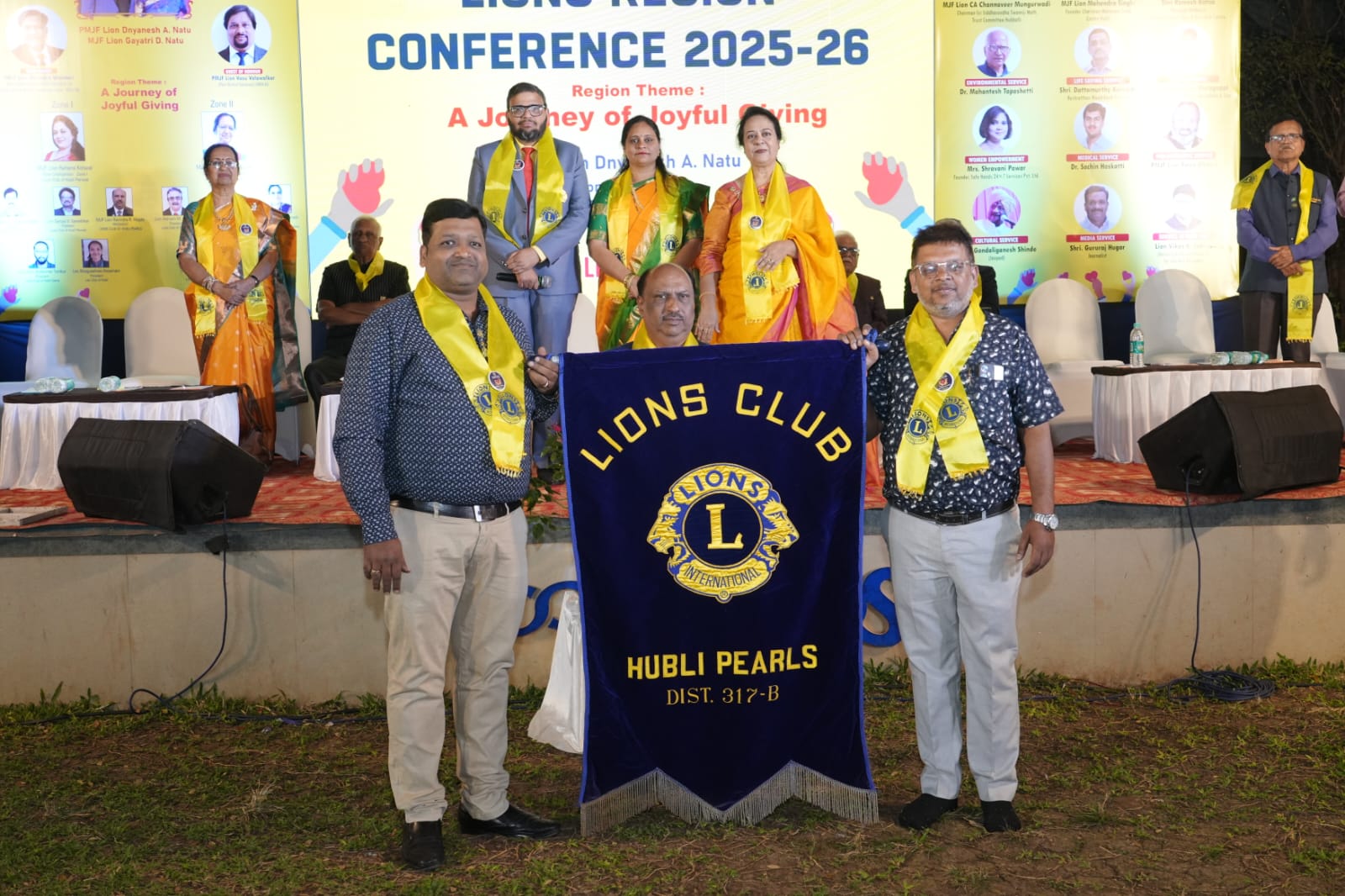 attendance at region meet R8