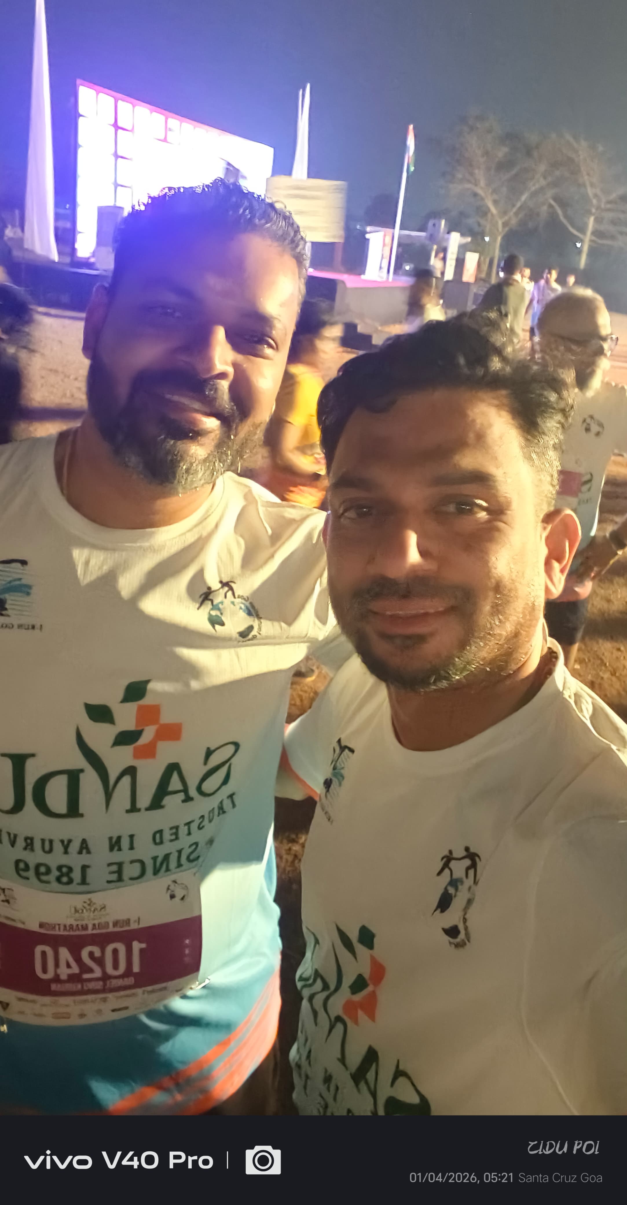 Participated for Health/Fitness Branding by Running at I Run Goa by 2 Lion Members 