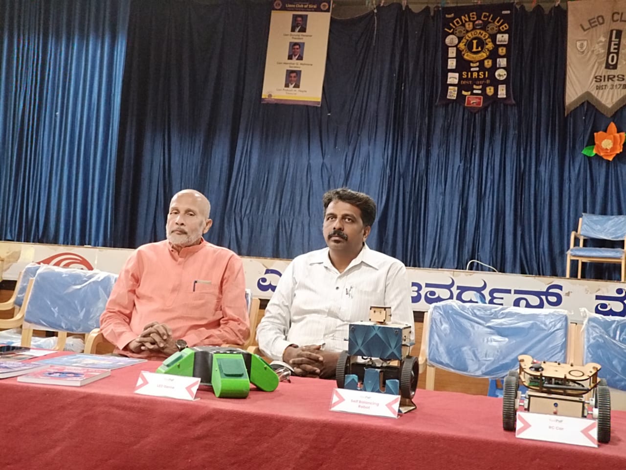 Attended Computer Literacy, Robotics Technology & AI Awareness Programme by Lions Club Sirsi