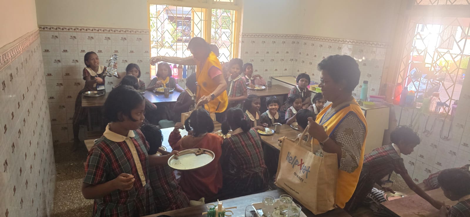 Food for MBBS orphange 