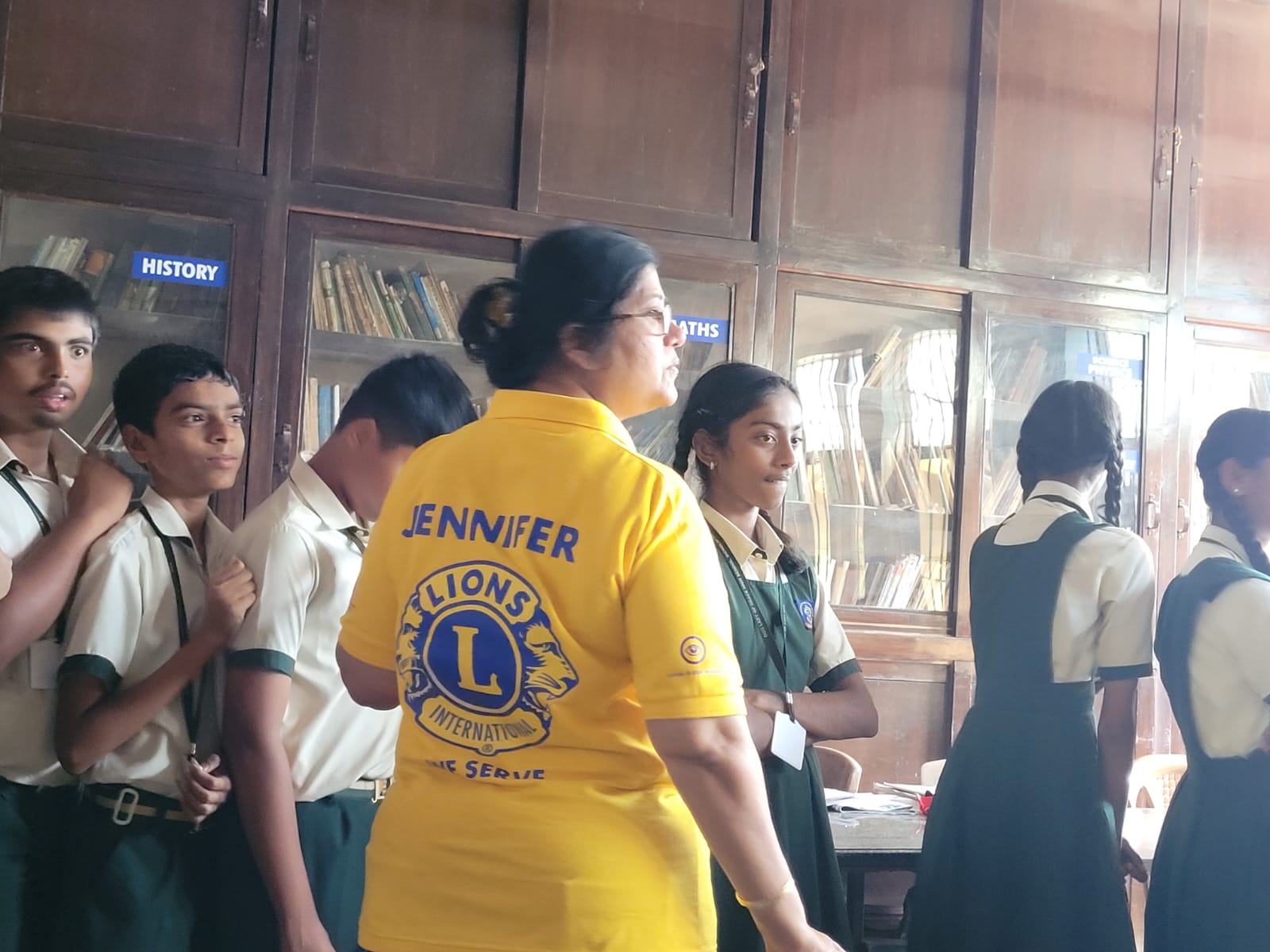 school Vision screening 