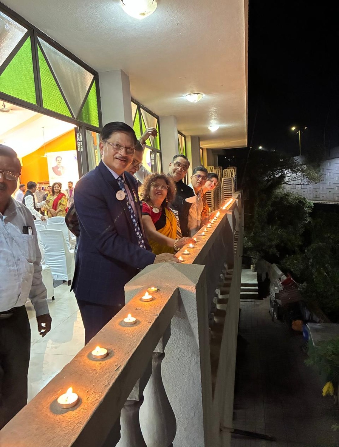 Attended District Governor visit of Lions Club of Old Goa.