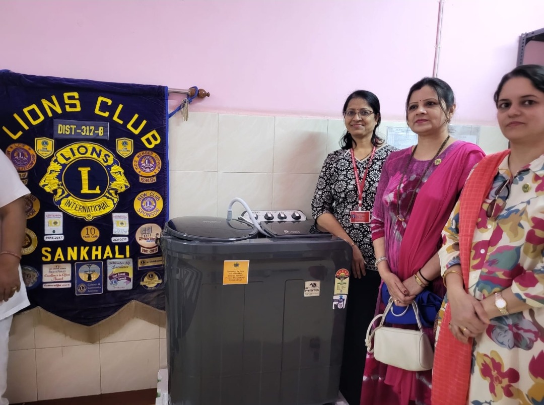 Handing over of Semi Automatic Washing Machine 
