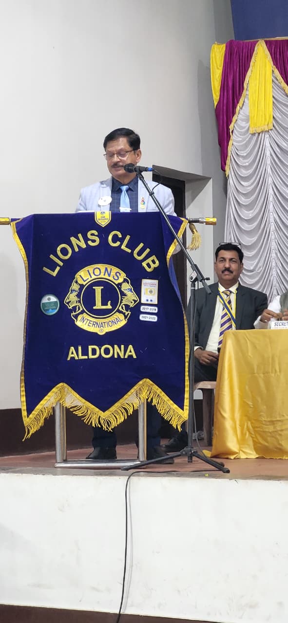 DG Official visit to club and view permanent projects and charter night