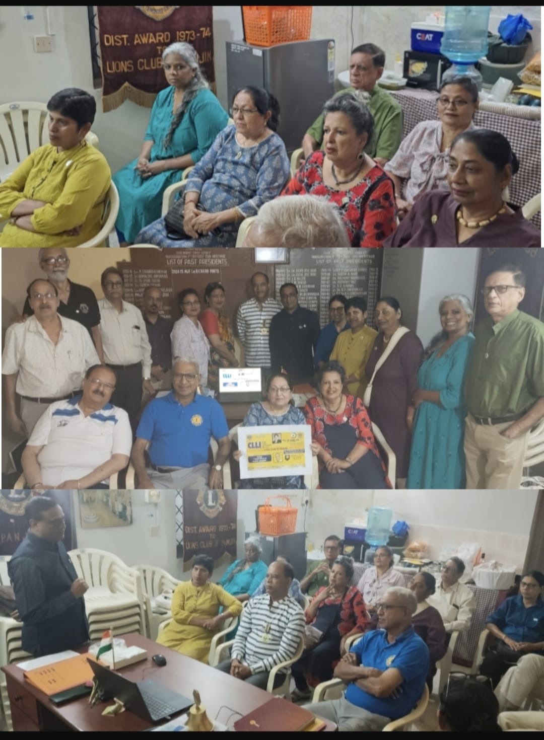 CLLI For Lion Members of Lions Club of Panjim on Topic Role As A Lion Member
