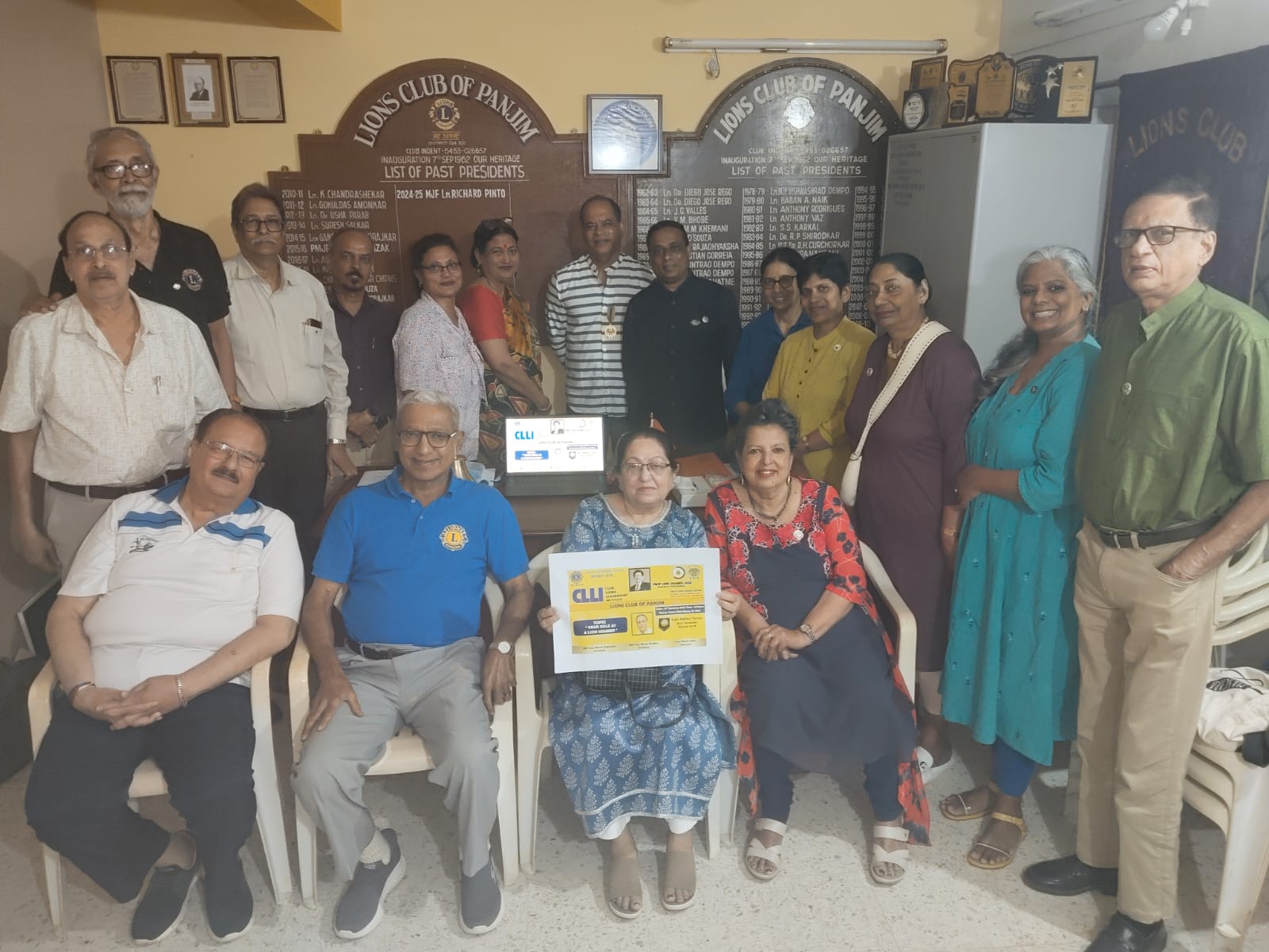 CLLI For Lion Members of Lions Club of Panjim on Topic Role As A Lion Member