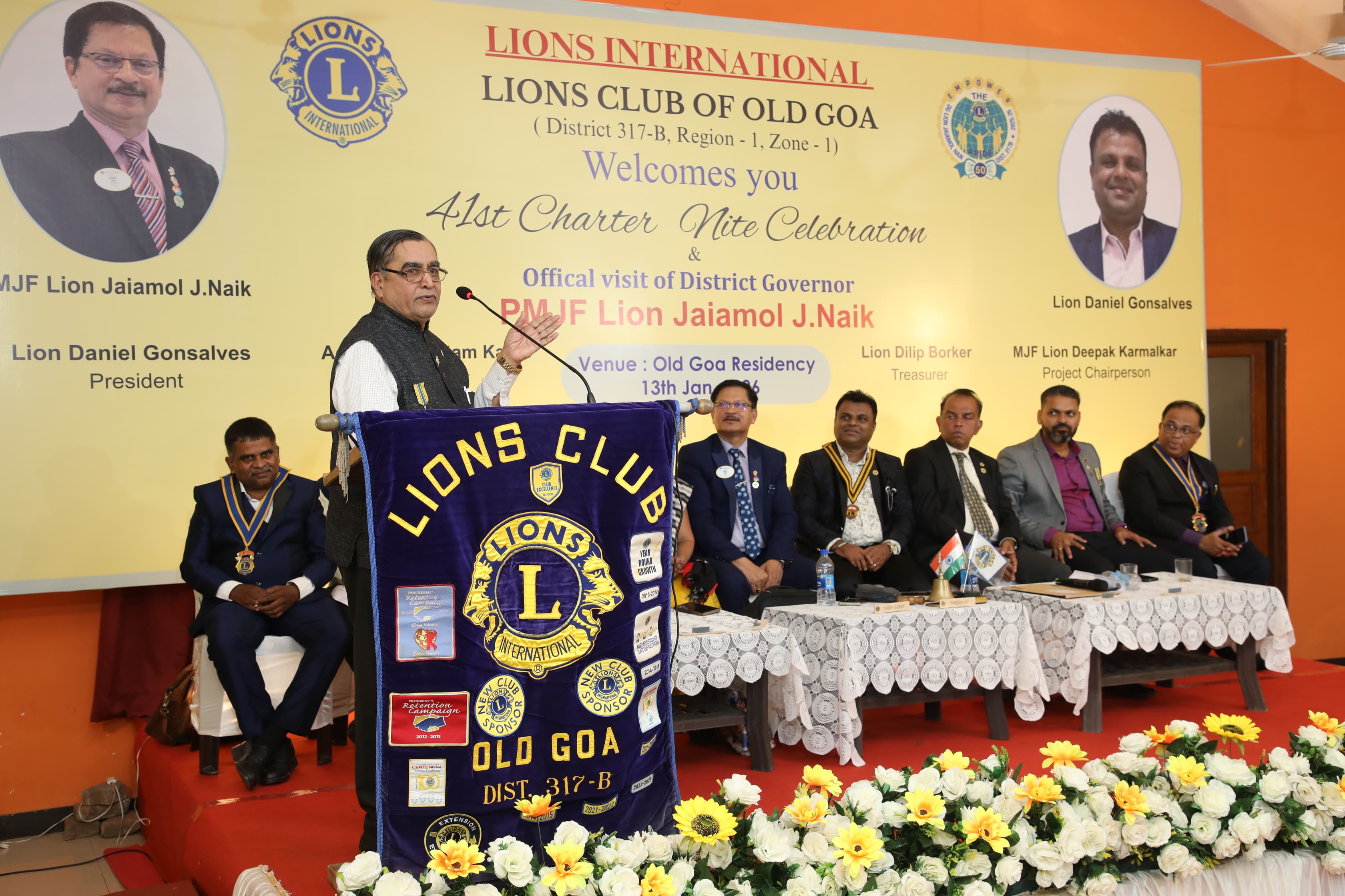 Attended Rededication of pledge 