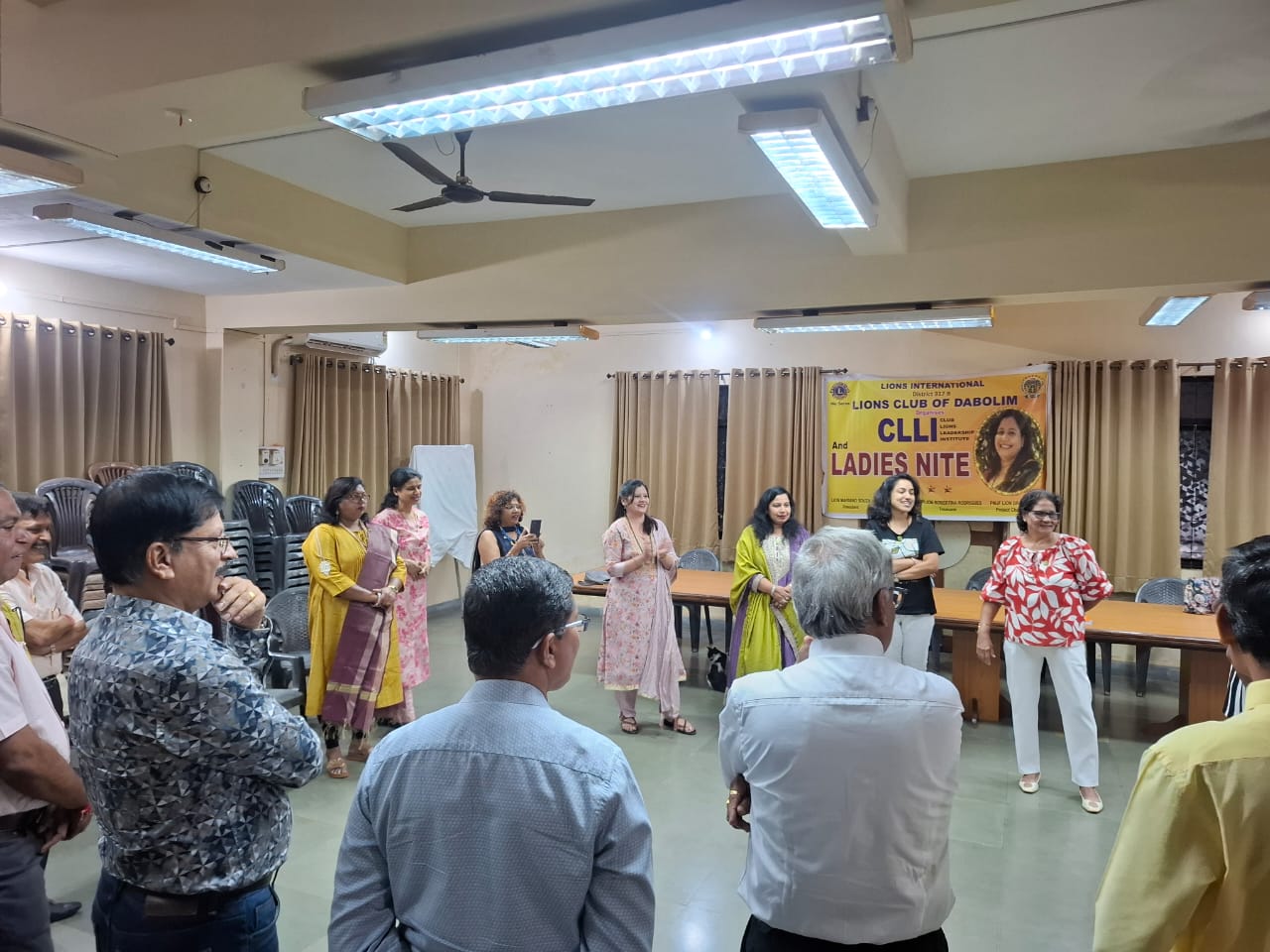 Atrended CLLI conducted by Lions Club of Dabolim 