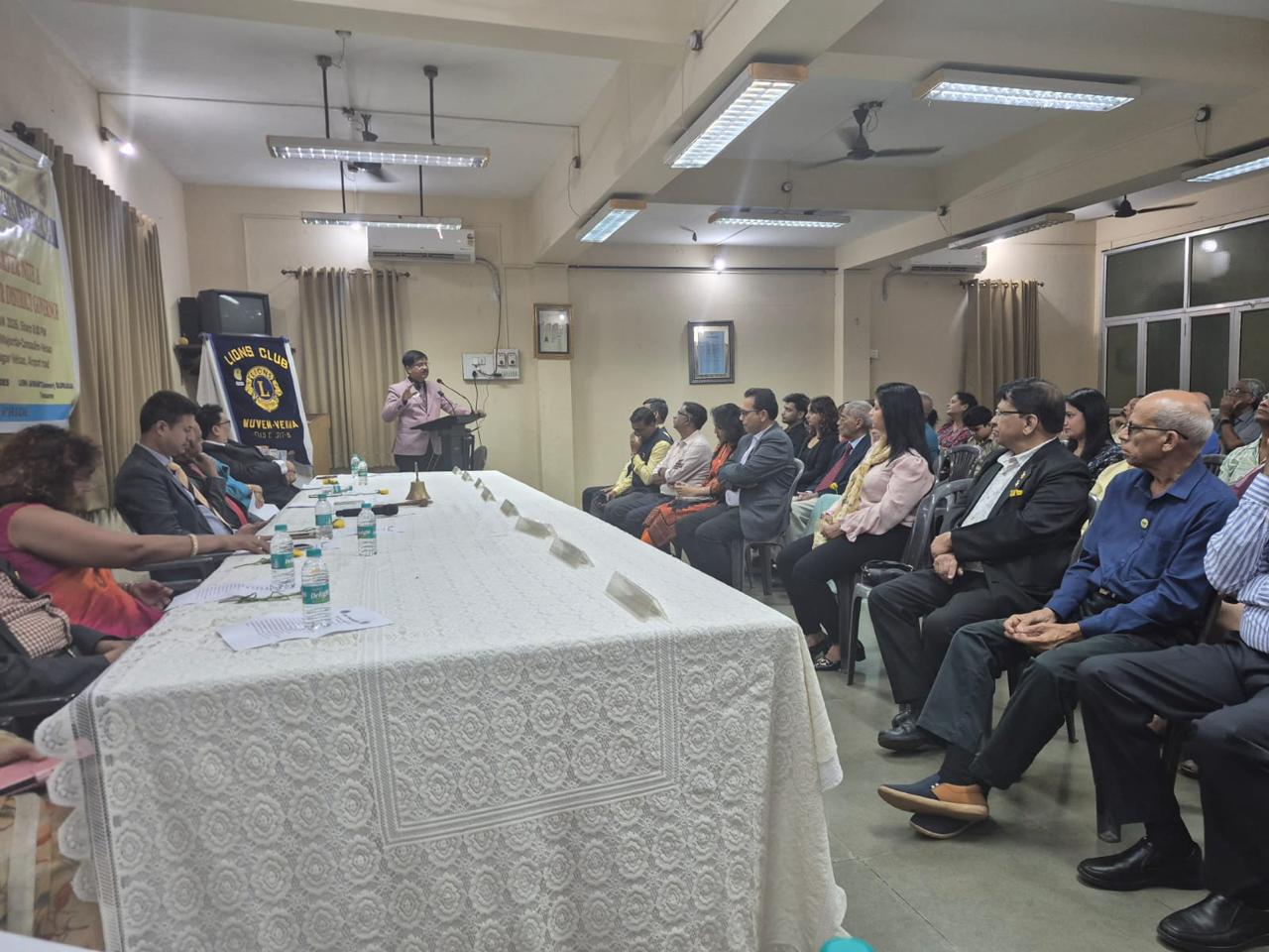 Attended DG Visit at Lions Club of Nuvem Verna