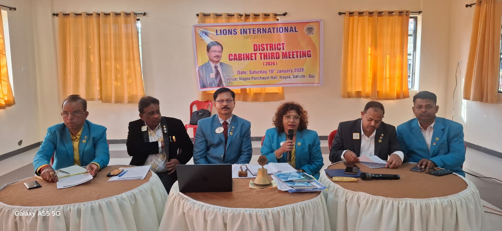 District Cabinet Secretary of Disctrict 317B, PMJF Dr. Kirti Naik attened the 3rd District Cabinet Meeting