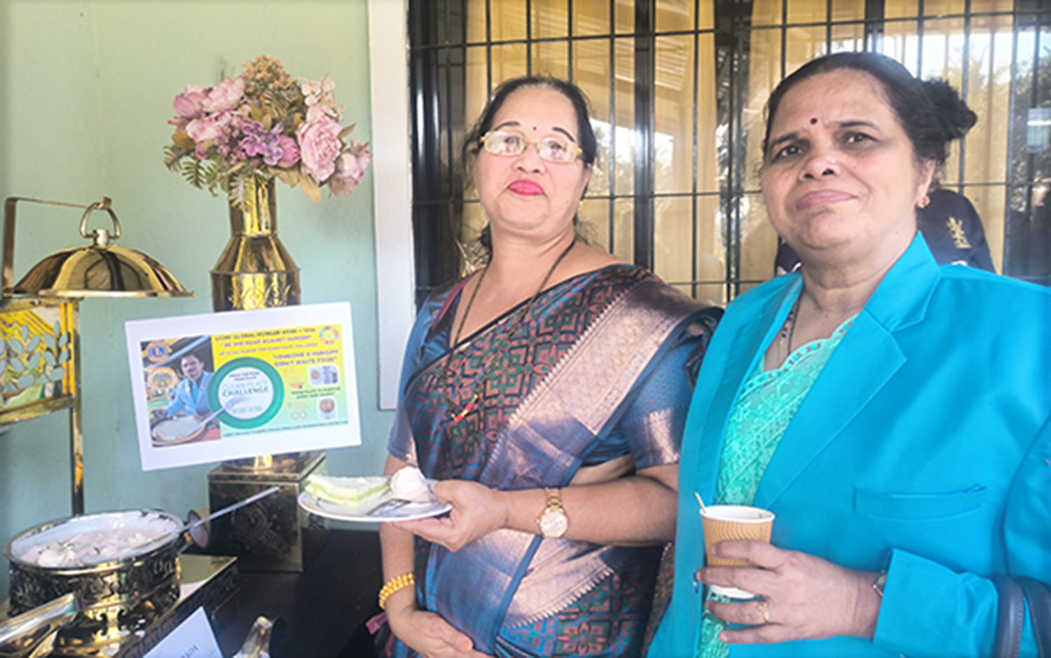 Clean Plate Challenge During The Cabinet Meeting With Our District Program on Hunger Giving Zero Wastage Towards Dignity