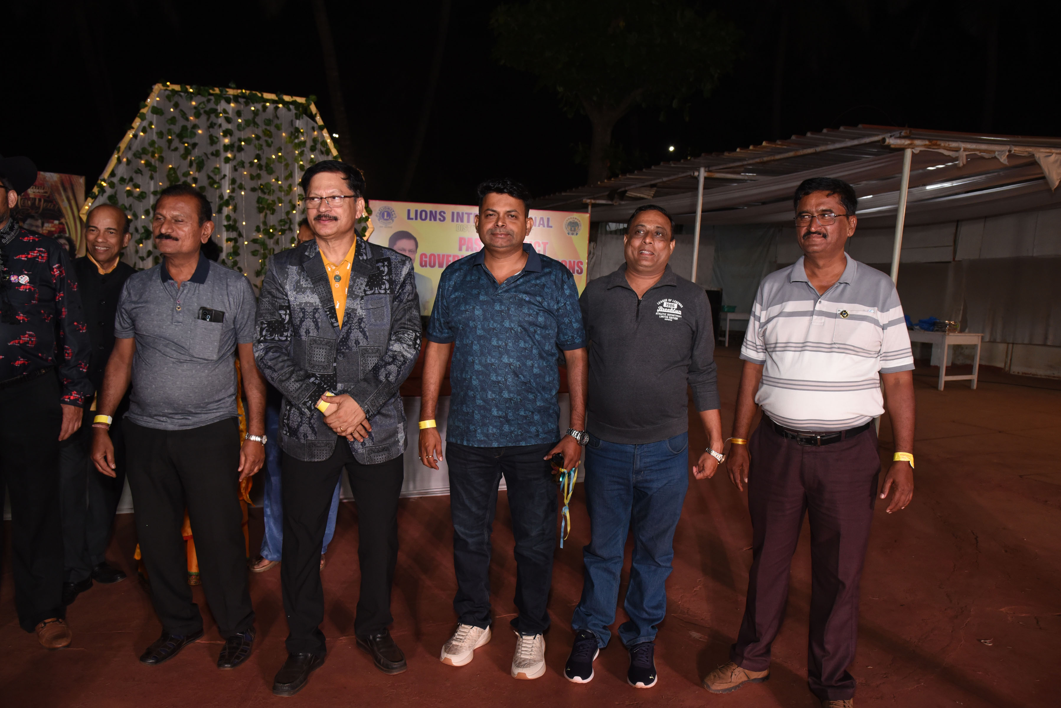 Attended The District  New Years Party at Utorda with the PDG Felicitation Program as showing Duplicate due to Software putting to next date