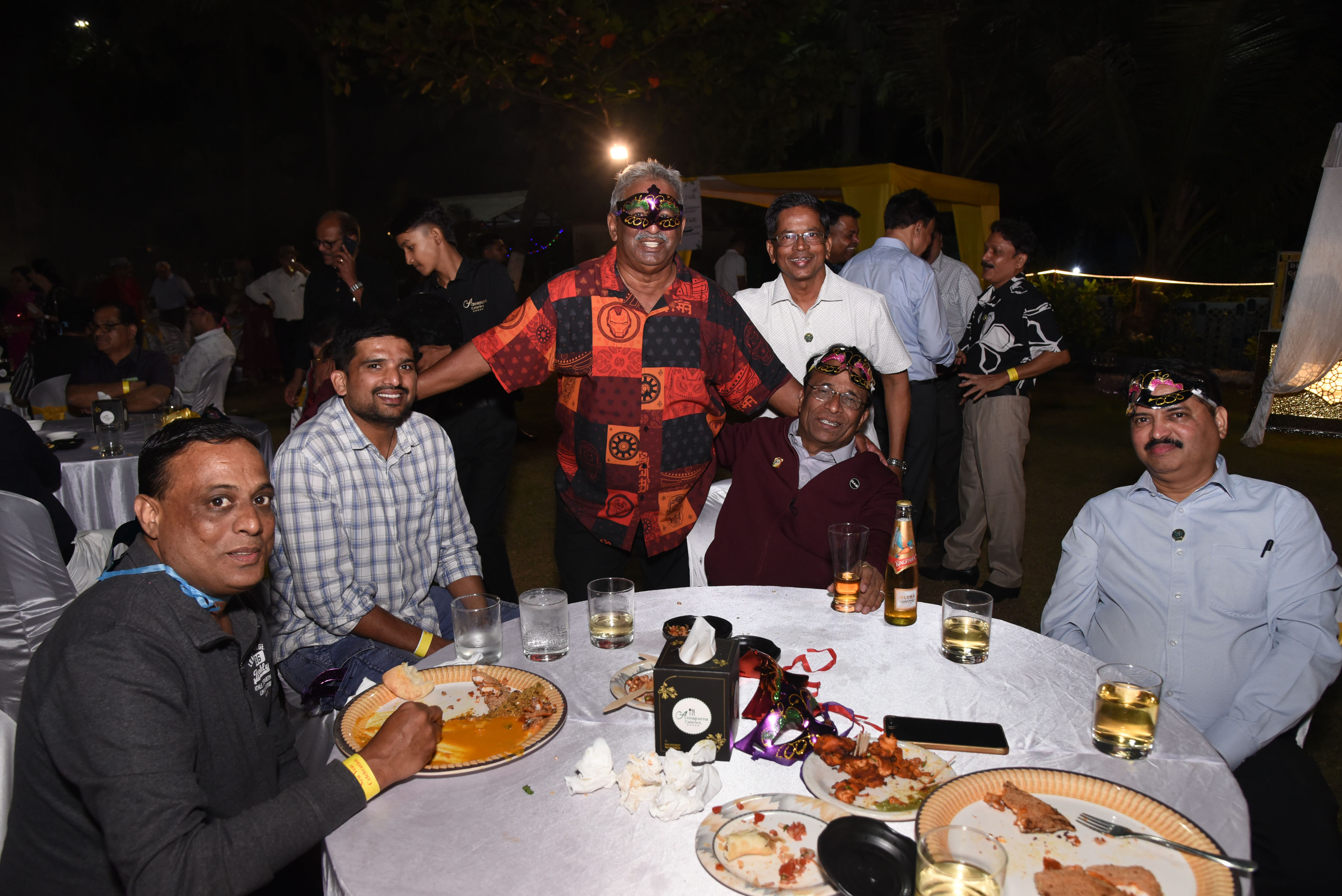 Attended The District  New Years Party at Utorda with the PDG Felicitation Program as showing Duplicate due to Software putting to next date