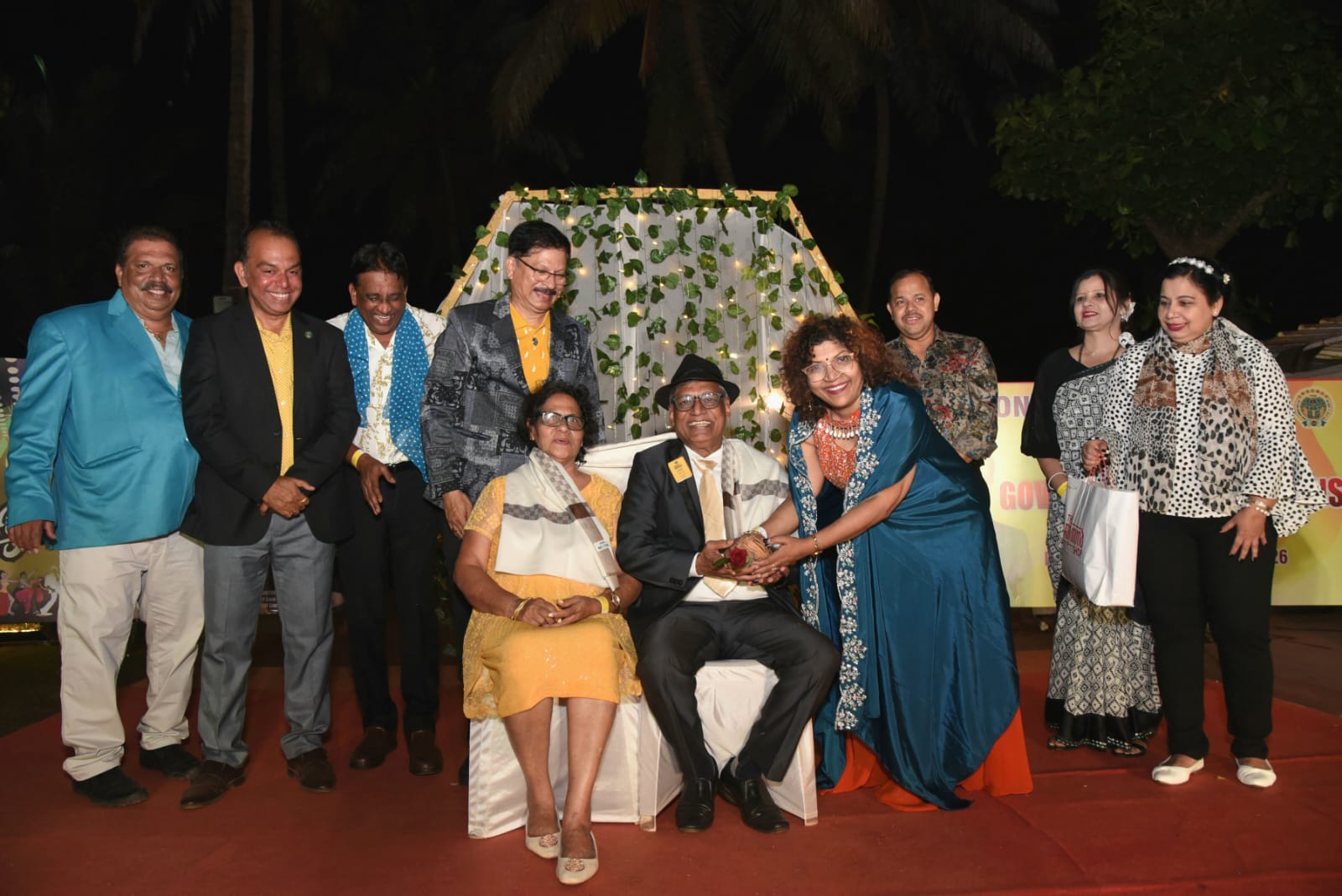 Past District Governor, MJF Ularico Rodrigues participated and was felicitated during the New Year Celebration-2026