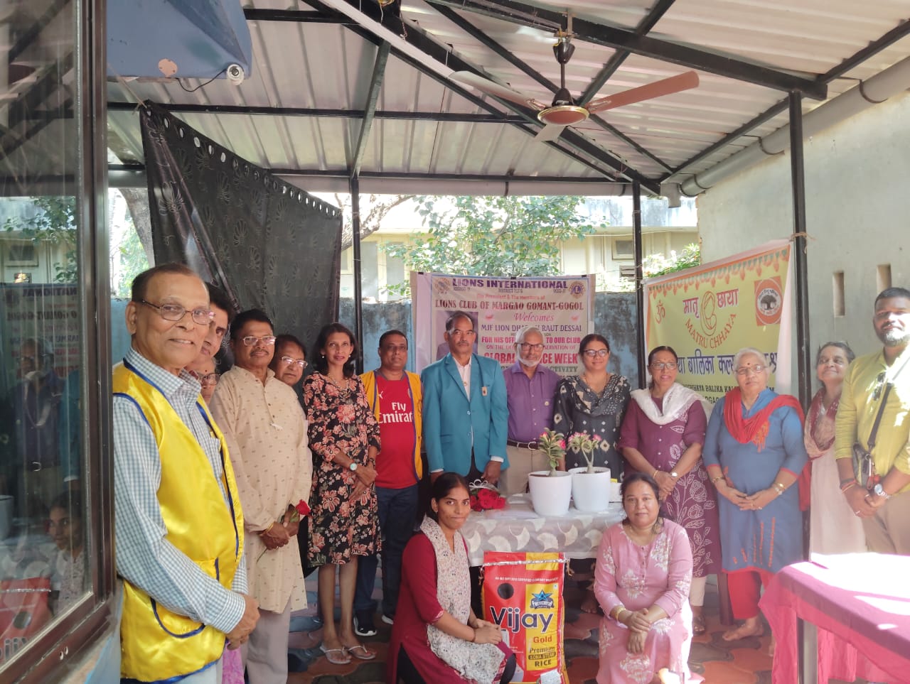 Attended RC visit to LC Gomant Gogal on 10th January 2026. with Hunger Week at Matruchaya Balika Kalyan Ashram at Margao Goa.