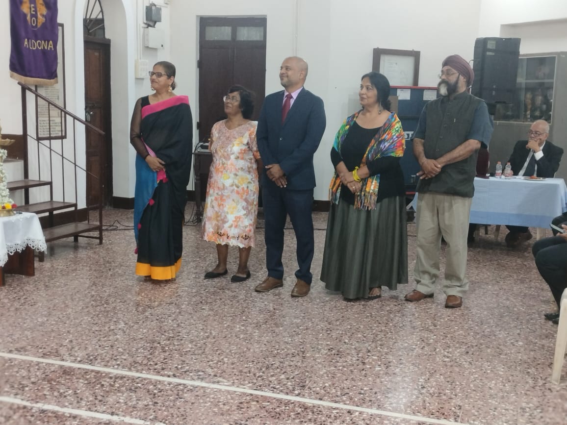 Induction and Installation of 5 new members