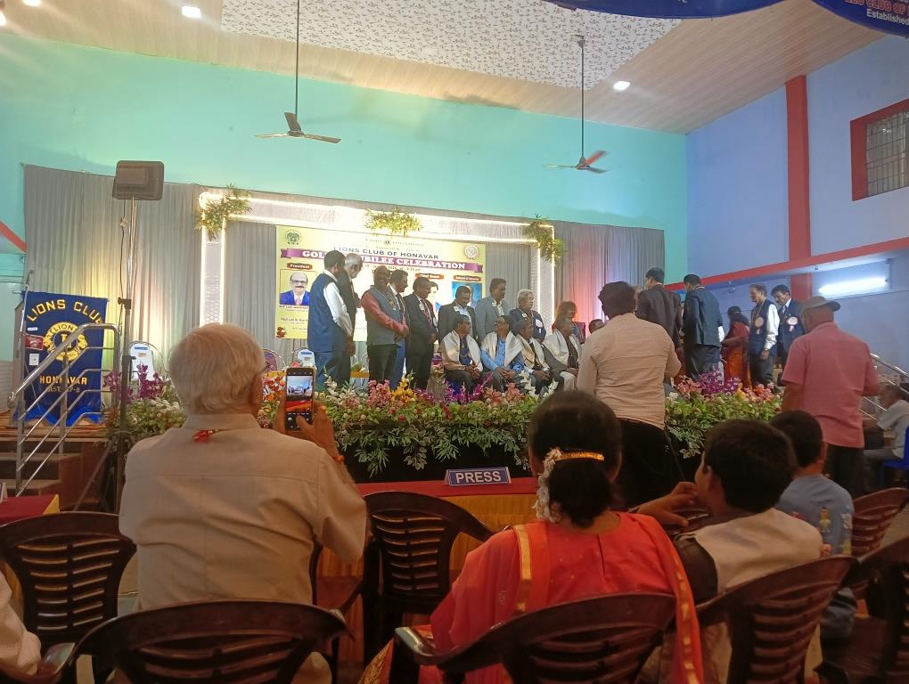 Visitation to Honnavar Club for participating in Golden Jubilee celebration and DG's official visit