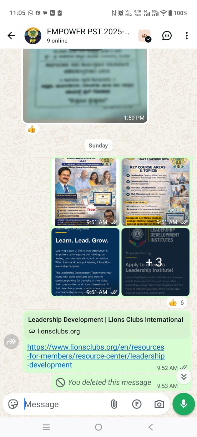 PROMOTION OFLIONS LEARNING CENTER COURSES (LLC) INTERNATIONAL PORTAL STEPS TO GO