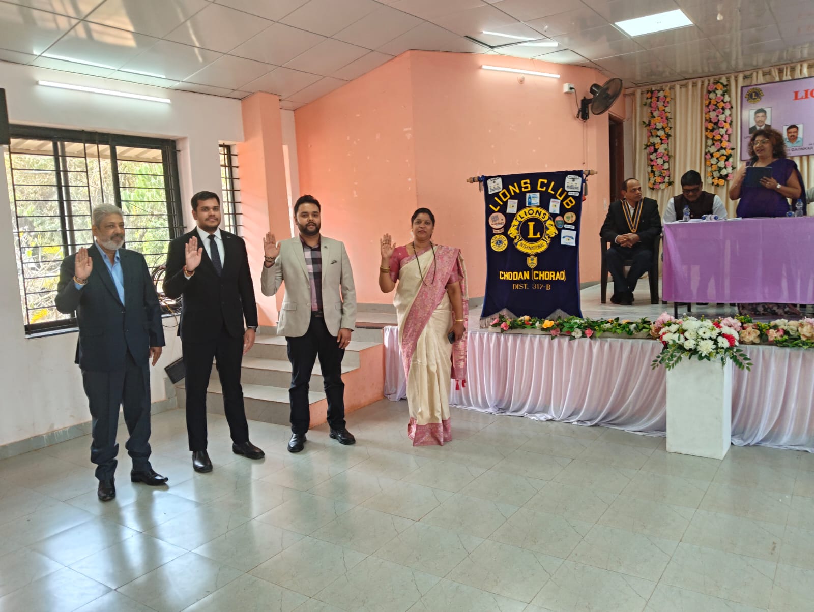 INDUCTION OF THREE (3) NEW MEMBERS