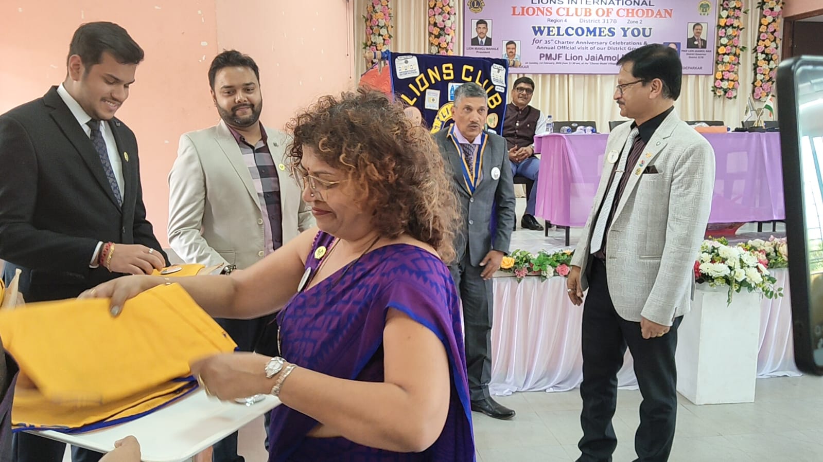 INDUCTION OF THREE (3) NEW MEMBERS