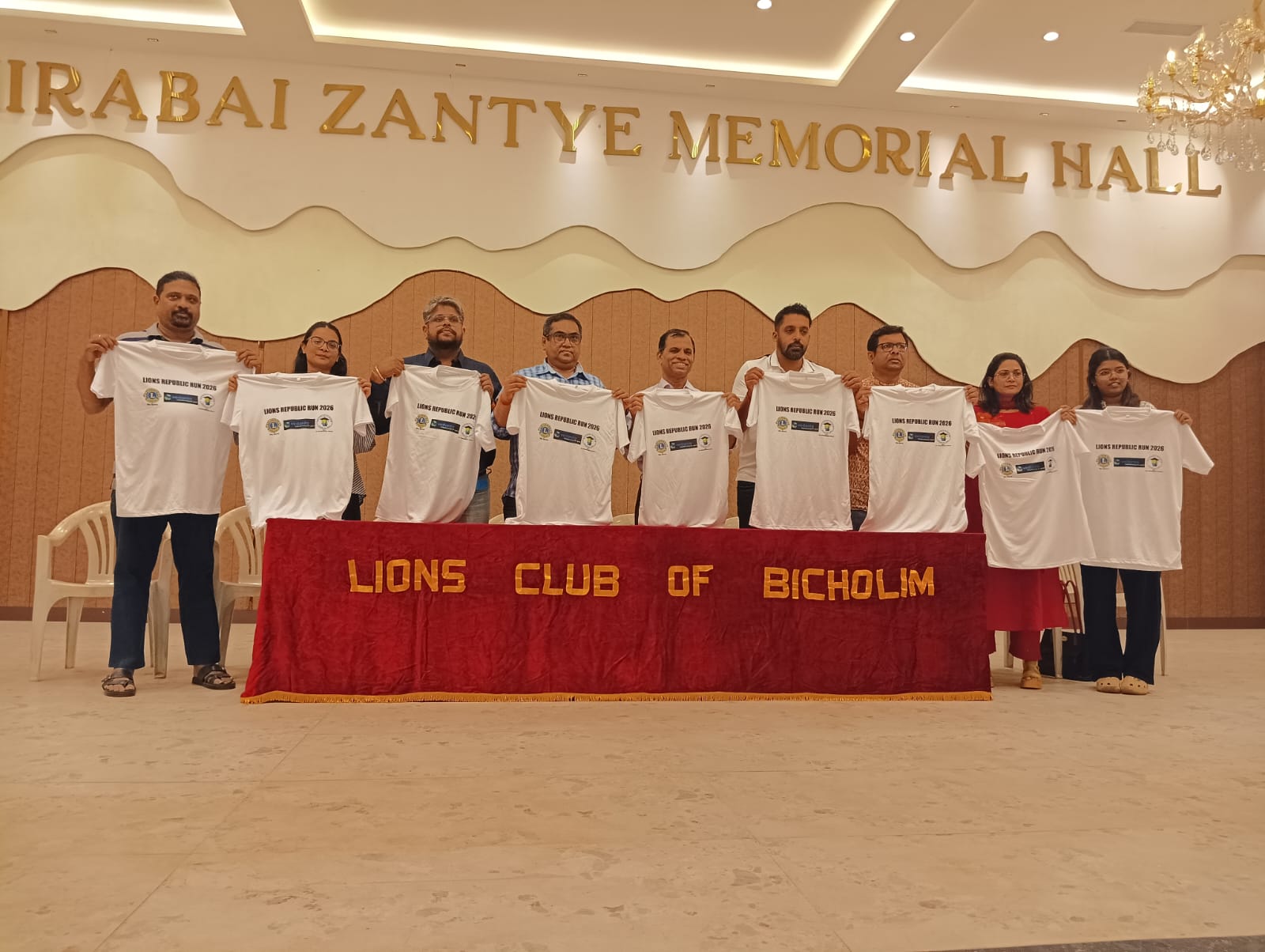 LAUNCH & PROMOTION OF T-SHIRT OF LION'S REPUBLIC RUN