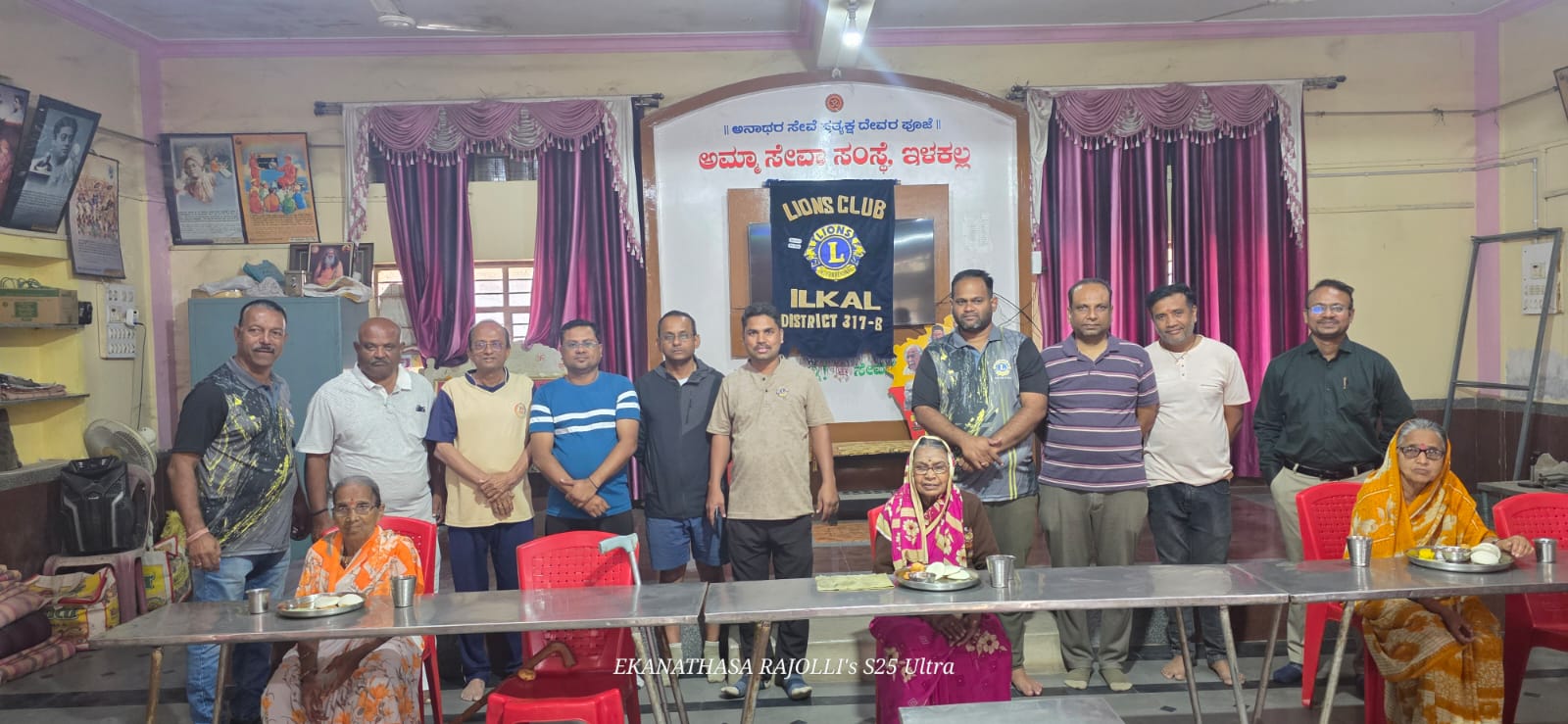 Hunger relief -Annadasoha activity 