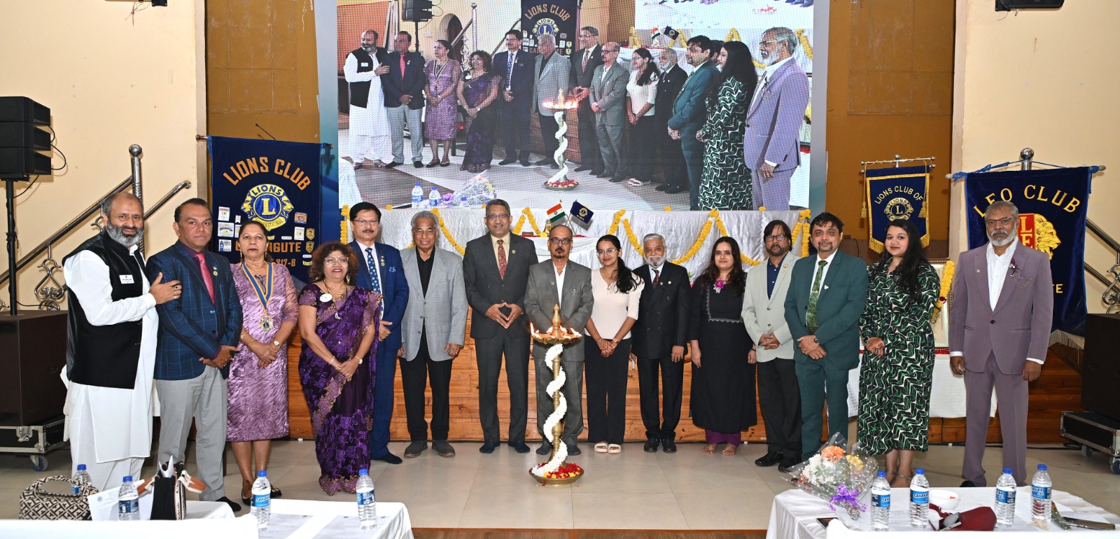 region chairperson  region 5 visit to l c calangute by DG