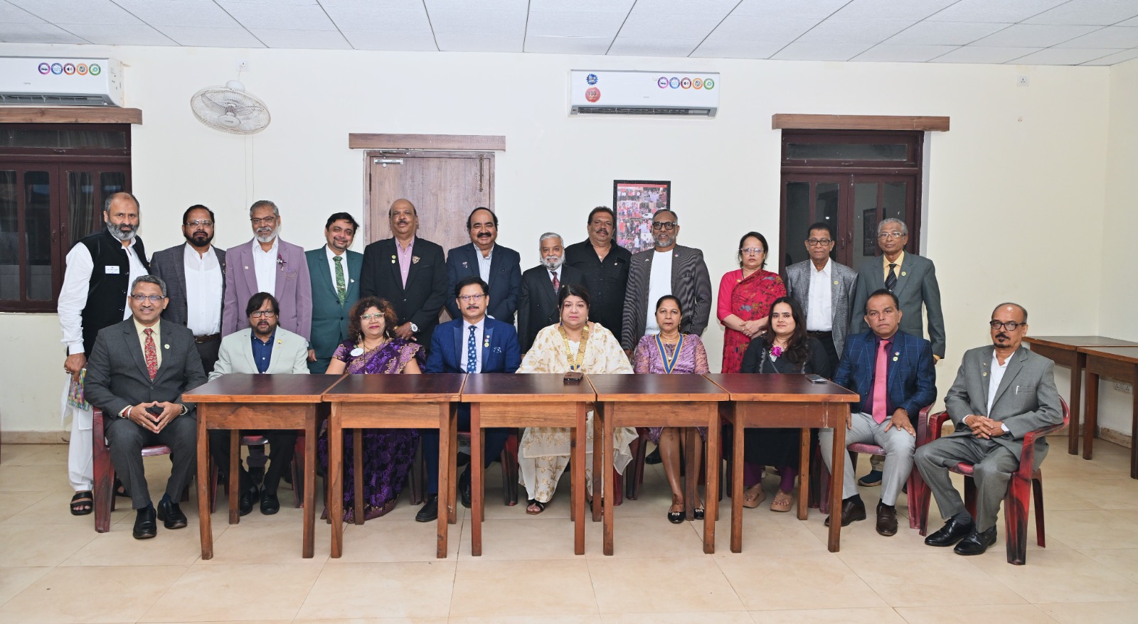 Visit of DG for BOD on Charter night to L C Calangute