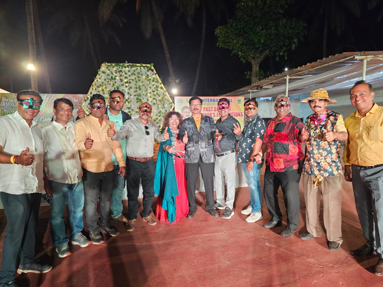 New year celebration at Goa with DG team