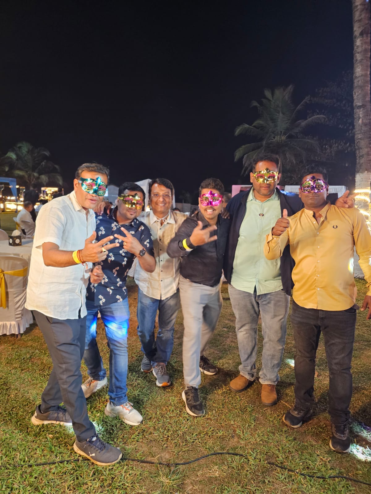 New year celebration at Goa with DG team